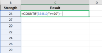 How to COUNTIF Between Two Numbers in Excel: Step-by-Step