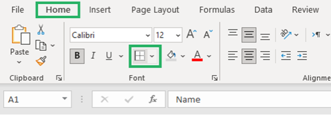 How To Add Borders In Excel Step By Step Guide 2023   09 Border Options Button 