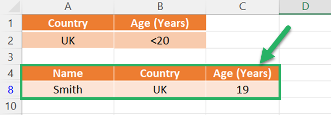 Hide Filters - Multiple criteria