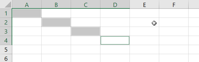 12 enter select multiple 12 select multiple cells