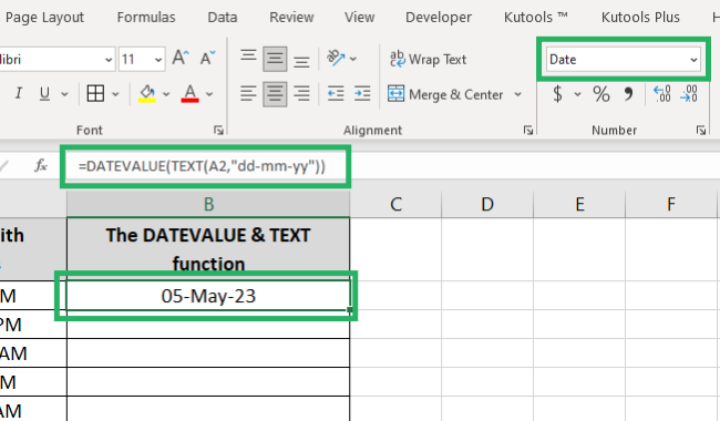 Date function/format