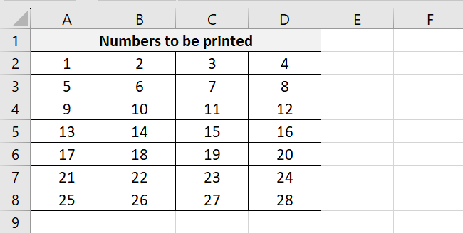 Data in entire worksheet file