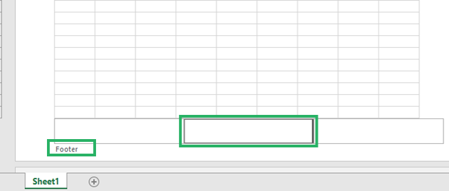 03 click footer add footer / custom footer