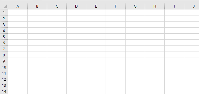 Page layout tab : Excel Gridlines visible