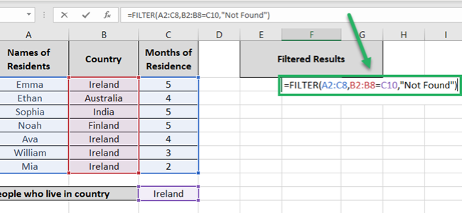 If Empty string to filter data