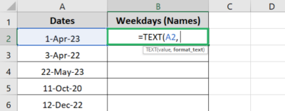 Day of Week in Excel: WEEKDAY Function Explained