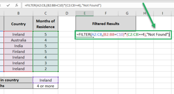 How to Use the FILTER Function in Excel + Examples (2024)