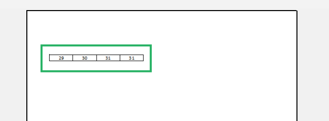 Data in some row