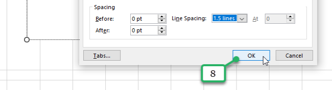 13 how to change line spacing in Excel
