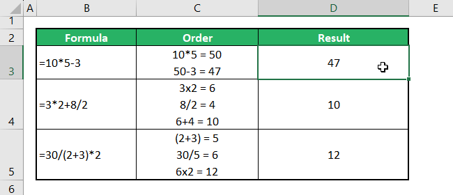 16 multiply values constant numbers