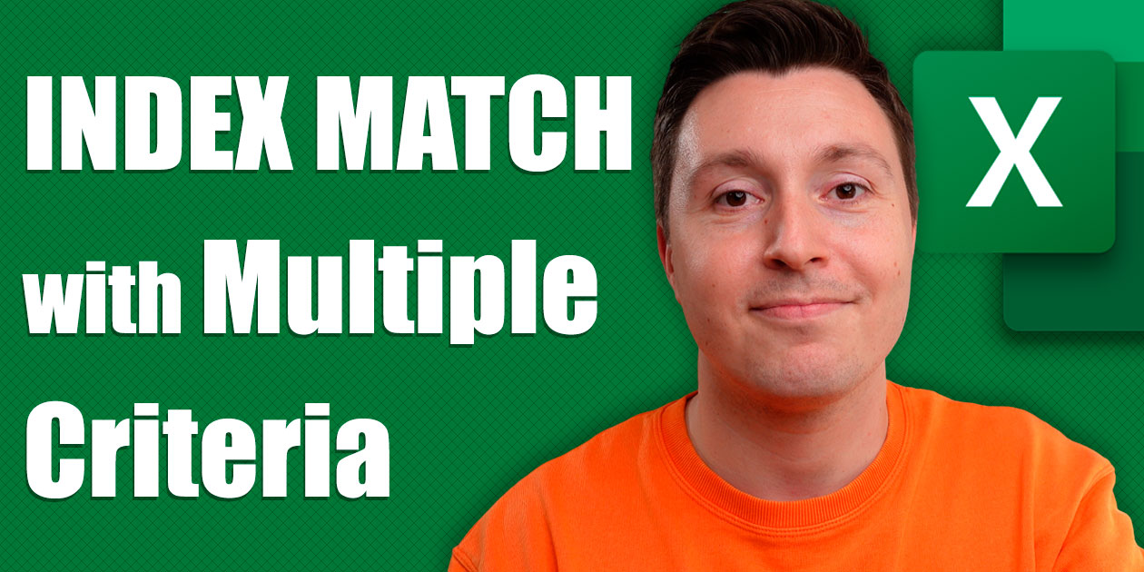 How to Use INDEX MATCH With Multiple Criteria in Excel