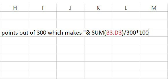 complex formulas for data set