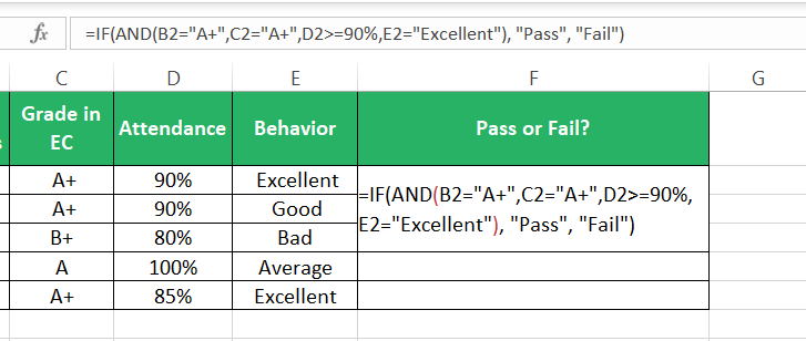 The value_if_true and value_if_false