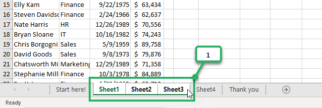 copy multiple sheets