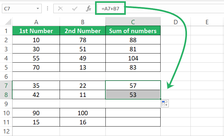 Rewriting formula