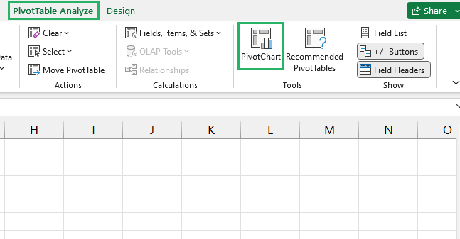 IMAGE 37 Select Pivot Chart