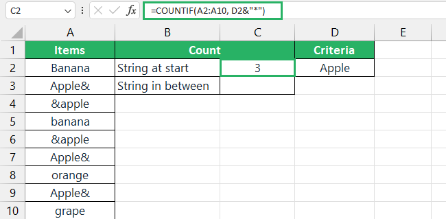 Finding string with a character at the end