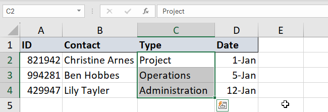 Remove drop-down list in Excel