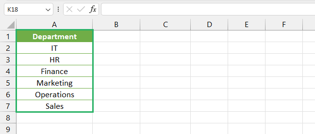 Adding new values to the range