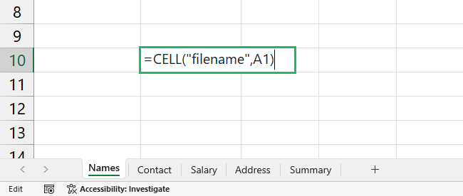 Image 3 Type the formula