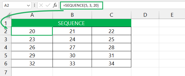 Adding starting number 