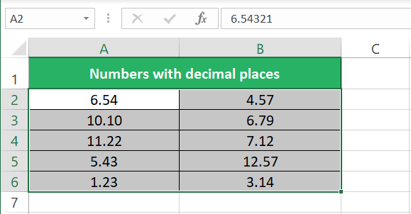 custom number format