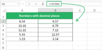 How to Set Decimal Places in Excel Formula (Easily) - Spreadsheeto