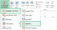 How to Fill Color in Excel Cell Using a Formula - Spreadsheeto