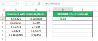 How to Set Decimal Places in Excel Formula (Easily) - Spreadsheeto