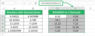 How to Set Decimal Places in Excel Formula (Easily) - Spreadsheeto