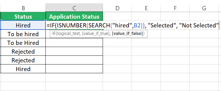 Value_if_true and value_if_false