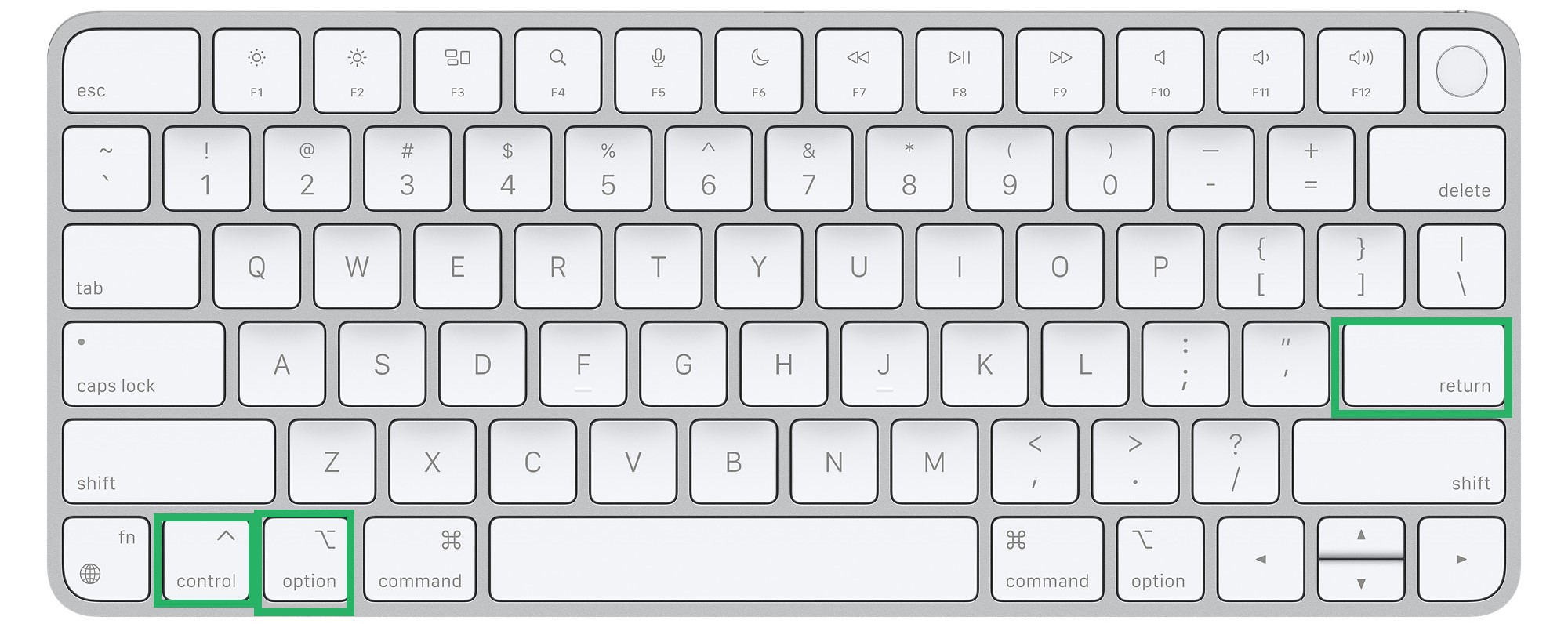 Mac keyboard shortcut