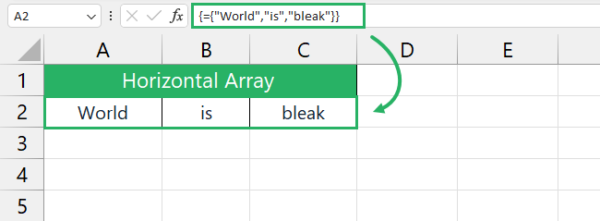 How to Use an Array Formula in Excel (+Examples) - Spreadsheeto