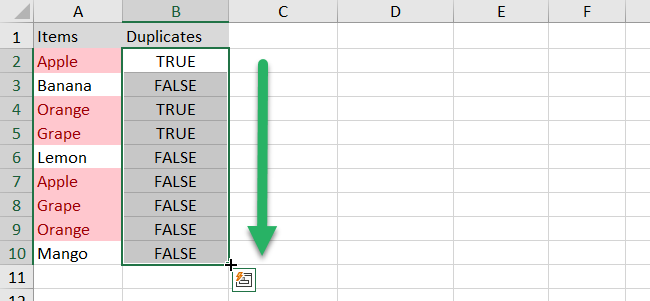 how to highlight duplicates