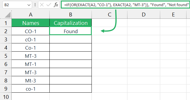 image 11 Function returns the result of cell A1