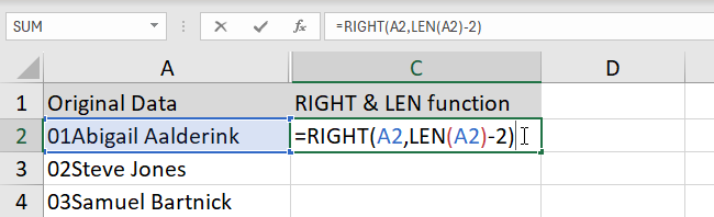 excel formula