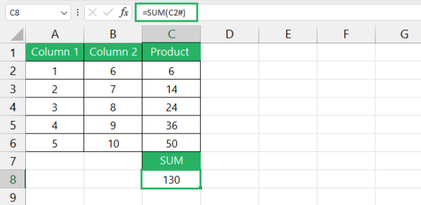 How to Use an Array Formula in Excel (+Examples) - Spreadsheeto