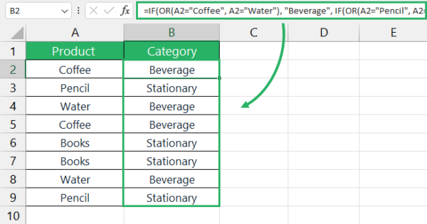 How to Use The IF and OR Functions Together in Excel - Spreadsheeto
