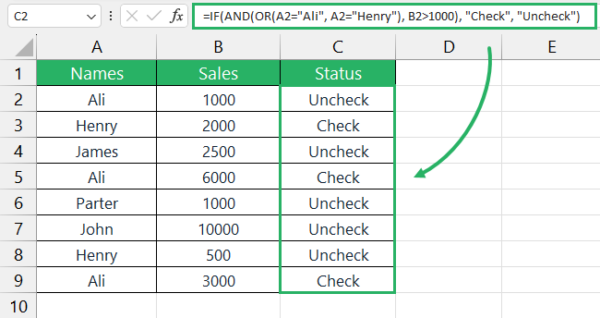 How to Use The IF and OR Functions Together in Excel - Spreadsheeto