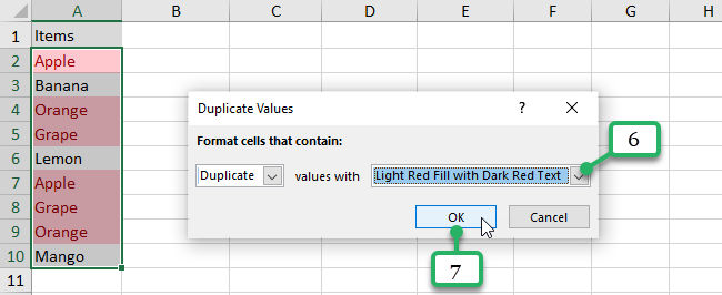 Duplicate entries