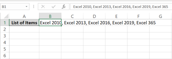 How to Split Text in Formula (TEXTSPLIT Function) - Spreadsheeto