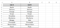 How to Cross Reference Two Lists in Excel (Step-by-Step) - Spreadsheeto
