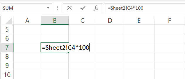 10 External cell reference operator