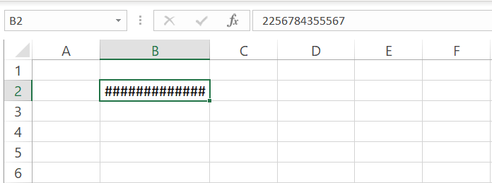 10 Hashes instead of actual number