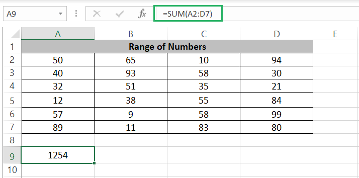 Adding two-dimensional arrays