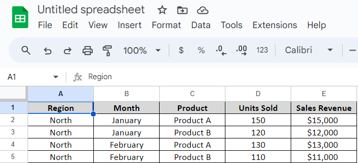 Excel file imported to Google Sheets