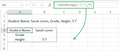 How to Split Text in Formula (TEXTSPLIT Function) - Spreadsheeto