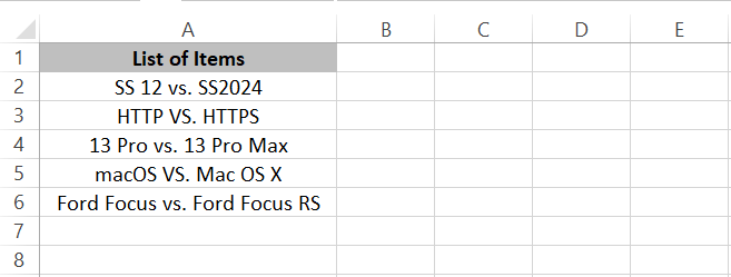 text string vs.