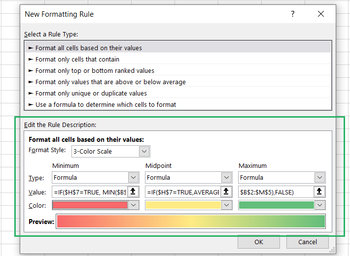 26 New formatting Rule