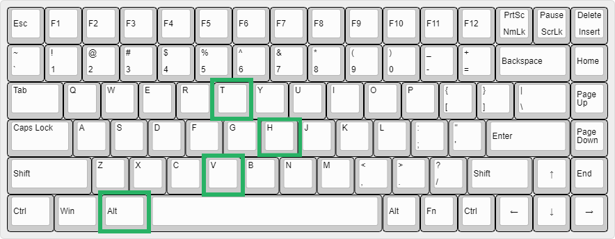 3A Shortcut key